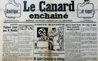 N° 876 du Canard Enchaîné –  12 Avril 1933