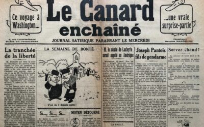 N° 878 du Canard Enchaîné –  26 Avril 1933