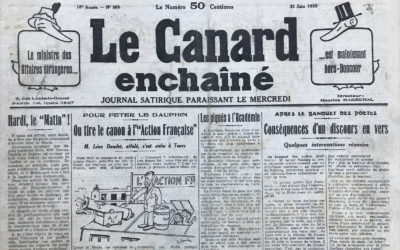 N° 886 du Canard Enchaîné –  21 Juin 1933