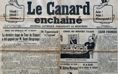N° 891 du Canard Enchaîné –  26 Juillet 1933