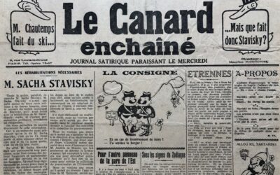 N° 914 du Canard Enchaîné –  3 Janvier 1934