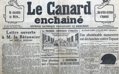 N° 921 du Canard Enchaîné –  21 Février 1934