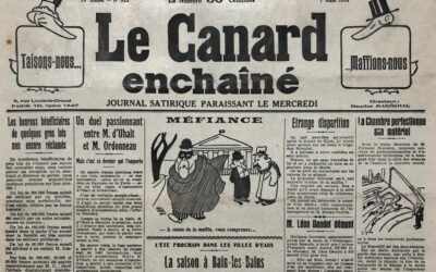 N° 923 du Canard Enchaîné –  7 Mars 1934