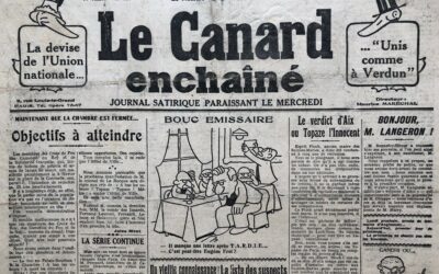 N° 925 du Canard Enchaîné –  21 Mars 1934