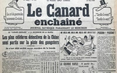 N° 926 du Canard Enchaîné –  28 Mars 1934