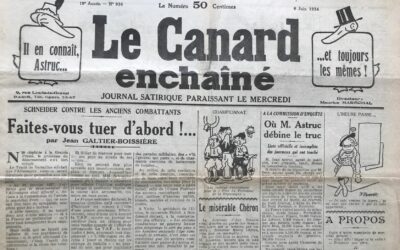 N° 936 du Canard Enchaîné –  6 Juin 1934