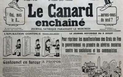 N° 940 du Canard Enchaîné –  4 Juillet 1934