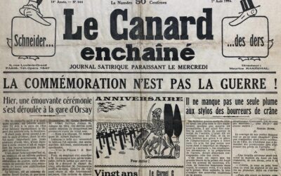 N° 944 du Canard Enchaîné –  1 Août 1934