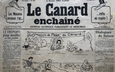 N° 946 du Canard Enchaîné –  15 Août 1934