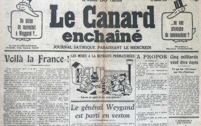 N° 969 du Canard Enchaîné –  23 Janvier 1935