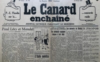 N° 972 du Canard Enchaîné –  13 Février 1935