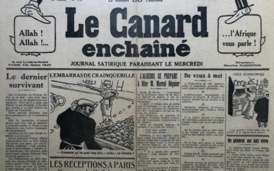 N° 974 du Canard Enchaîné –  27 Février 1935
