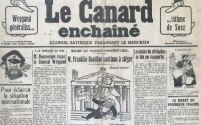 N° 979 du Canard Enchaîné –  3 Avril 1935