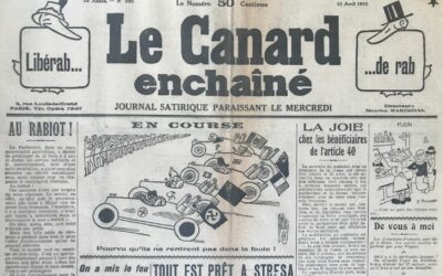 N° 980 du Canard Enchaîné –  10 Avril 1935