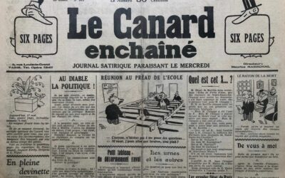 N° 983 du Canard Enchaîné –  1 Mai 1935