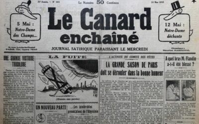 N° 985 du Canard Enchaîné –  15 Mai 1935
