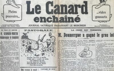 N° 987 du Canard Enchaîné –  29 Mai 1935