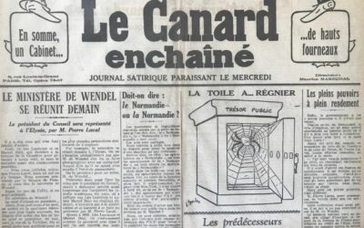 N° 989 du Canard Enchaîné –  12 Juin 1935