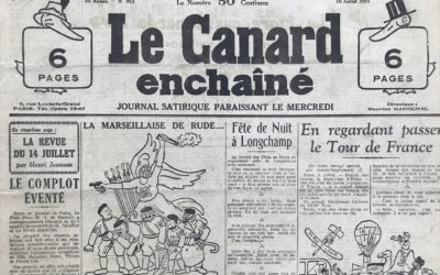 N° 993 du Canard Enchaîné –  10 Juillet 1935