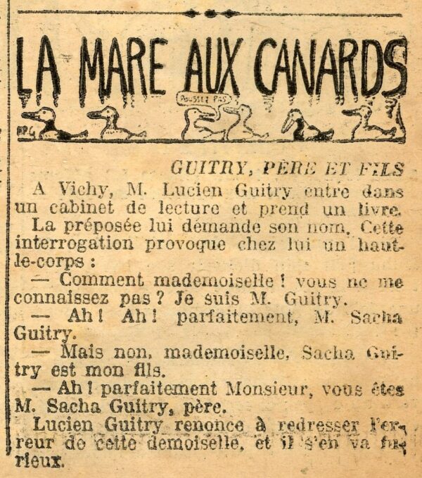 N° 1 du Canard Enchaîné -  5 Juillet 1916 – Image 6