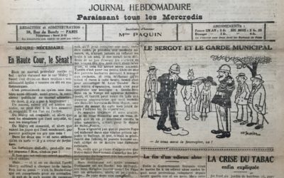 N° 112 du Canard Enchaîné –  21 Août 1918