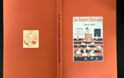 Année 2000 du Canard Enchaîné complète et brochée