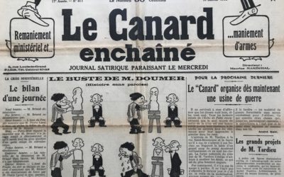 N° 811 du Canard Enchaîné –  13 Janvier 1932