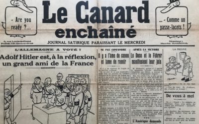 N° 871 du Canard Enchaîné –  8 Mars 1933