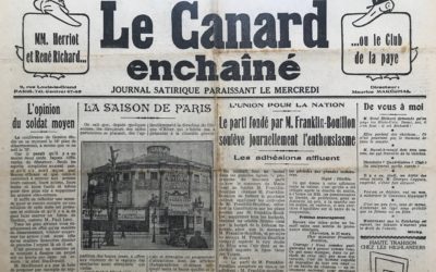 N° 874 du Canard Enchaîné –  29 Mars 1933