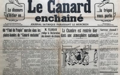 N° 881 du Canard Enchaîné –  17 Mai 1933