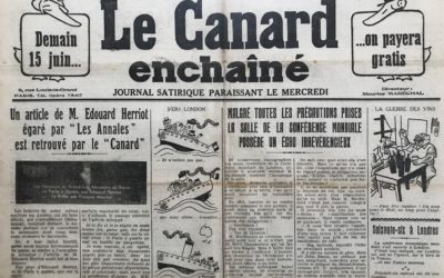 N° 885 du Canard Enchaîné –  14 Juin 1933