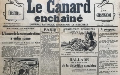 N° 898 du Canard Enchaîné –  13 Septembre 1933
