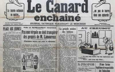 N° 900 du Canard Enchaîné –  27 Septembre 1933