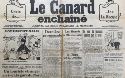 N° 992 du Canard Enchaîné –  3 Juillet 1935