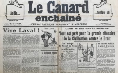 N° 999 du Canard Enchaîné –  21 Août 1935