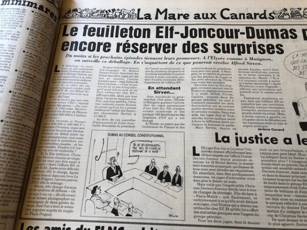Année 1999 du Canard Enchaîné complète et brochée – Image 8