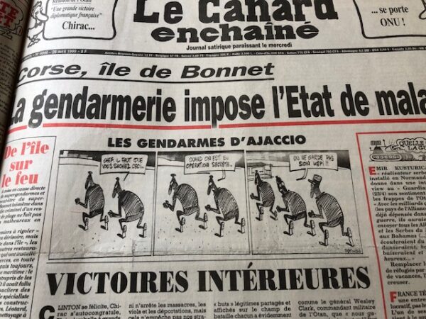 Année 1999 du Canard Enchaîné complète et brochée – Image 10