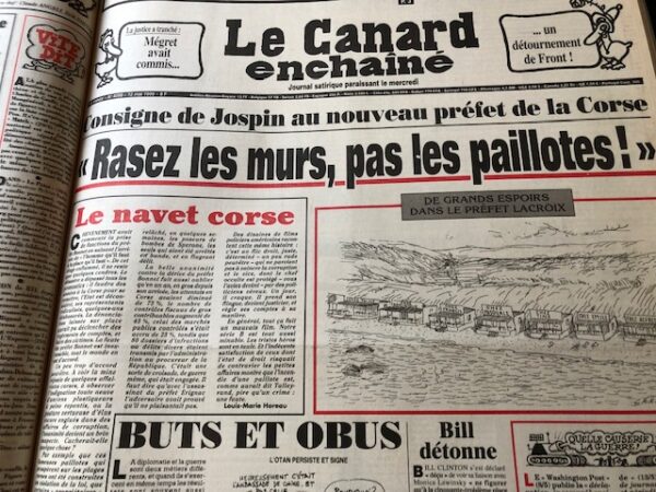 Année 1999 du Canard Enchaîné complète et brochée – Image 11