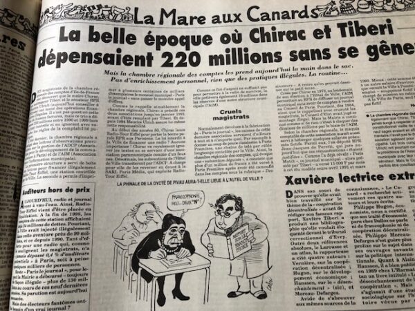 Année 1999 du Canard Enchaîné complète et brochée – Image 20