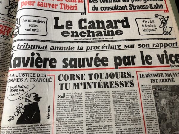 Année 1999 du Canard Enchaîné complète et brochée – Image 22
