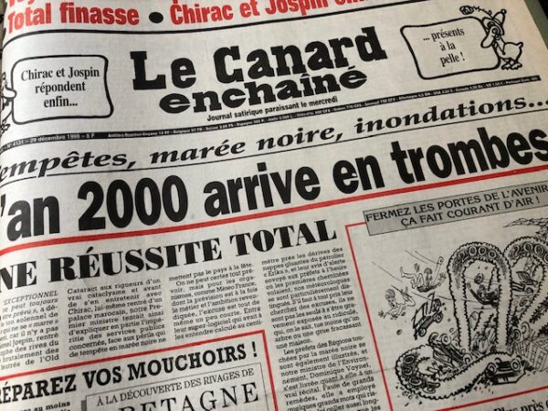Année 1999 du Canard Enchaîné complète et brochée – Image 23