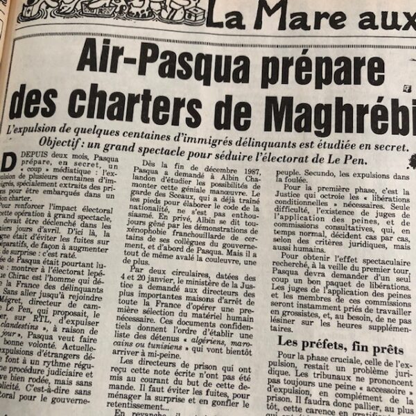 Année 1988 du Canard Enchaîné complète et brochée – Image 7