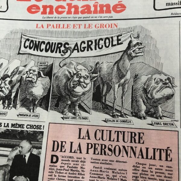 Année 1988 du Canard Enchaîné complète et brochée – Image 8