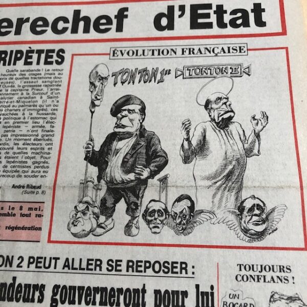 Année 1988 du Canard Enchaîné complète et brochée – Image 11