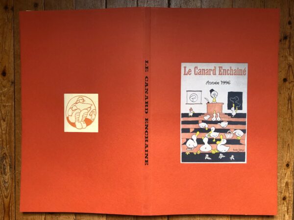 Année 1996 du Canard Enchaîné complète et brochée