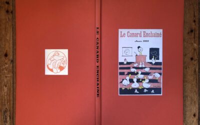 Année 2002 du Canard Enchaîné complète et brochée