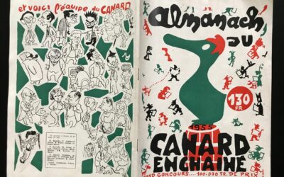 Almanach du Canard Enchaîné 1955