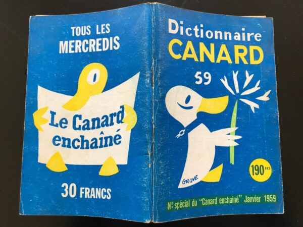 Dictionnaire CANARD 1959