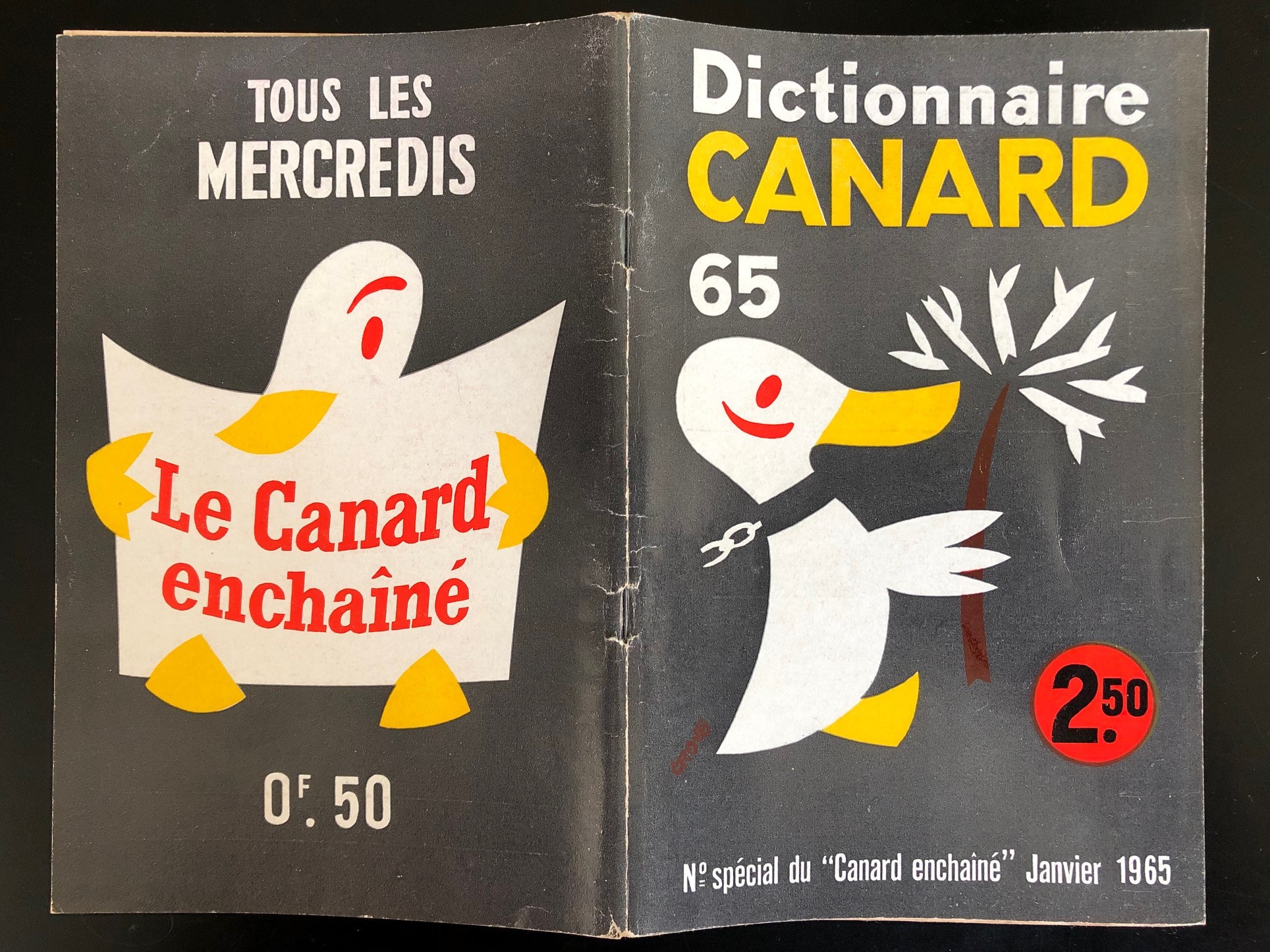 Couac ! | Acheter un Canard | Vente d'Anciens Journaux du Canard Enchaîné. Des Journaux Satiriques de Collection, Historiques & Authentiques de 1916 à 2004 ! | dico 65