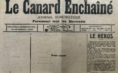 N° 10 du Canard Enchaîné –  6 Septembre 1916